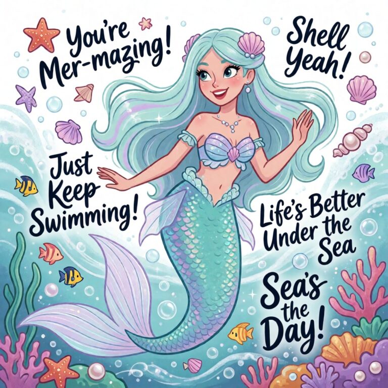 Siren Mermaid Puns